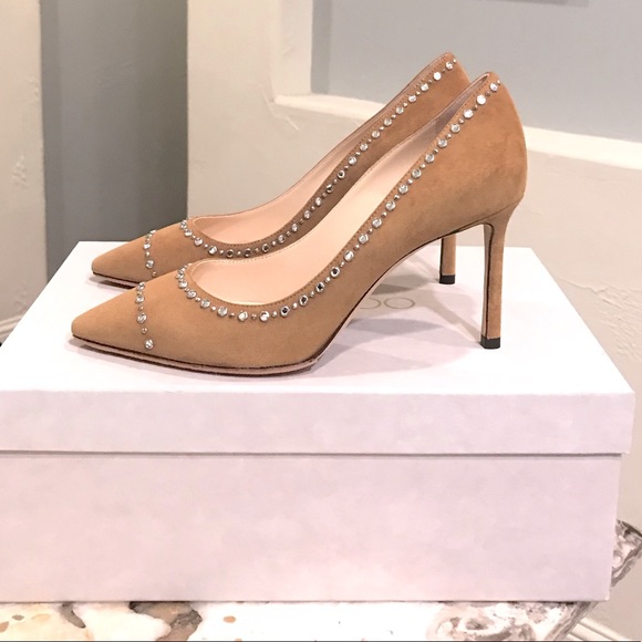 Brand new Jimmy Choo Romy 85 suede pumps - Picture 4 of 5